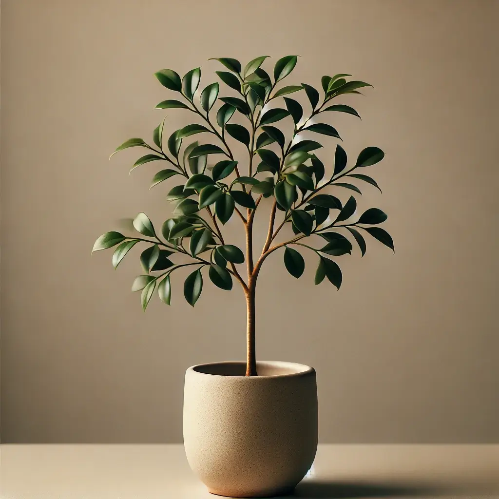 Giftige Zimmerpflanzen für Hunde und Katzen 39 Ficus benjamina (Birkenfeige)